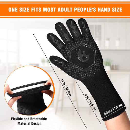 AntiCut® 800 Degree High Temperature Heat Resistant Gloves