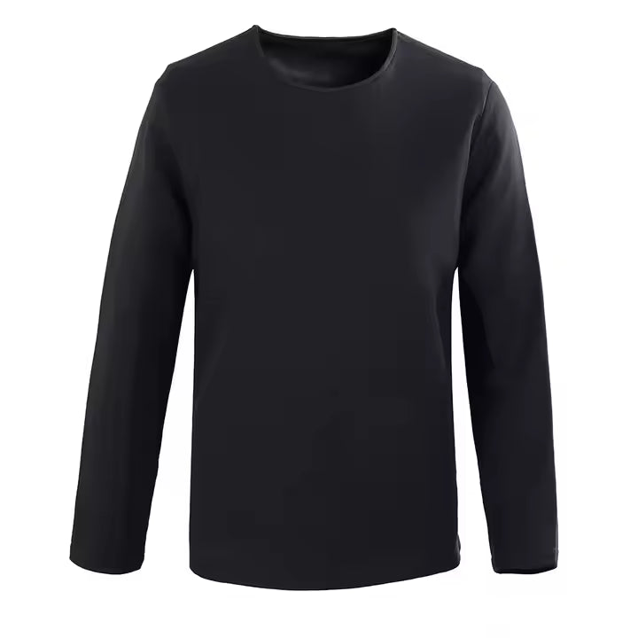 Black Anti-Cut® Knife-Proof  Long Shirts Stab-Resistant