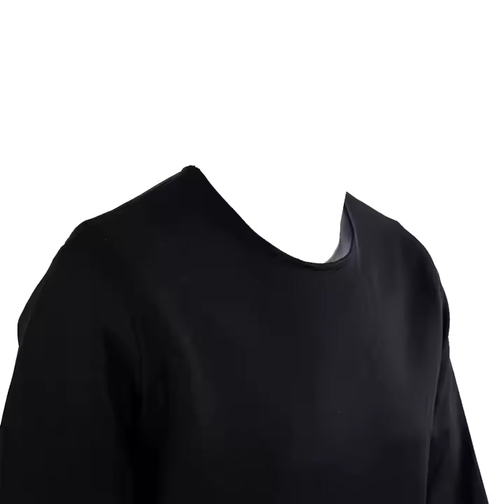 Black Anti-Cut® Knife-Proof  Long Shirts Stab-Resistant